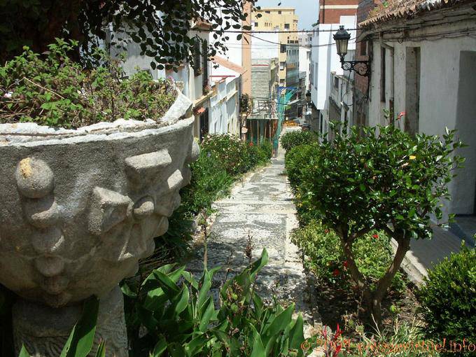 Ruelle inclinada Algeciras - Espanha, Andaluzia