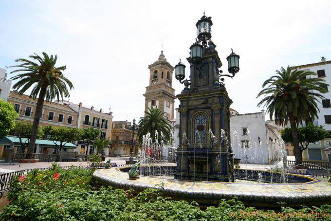 Outro ponto de vista da Alta quadrado, Algeciras - Espanha