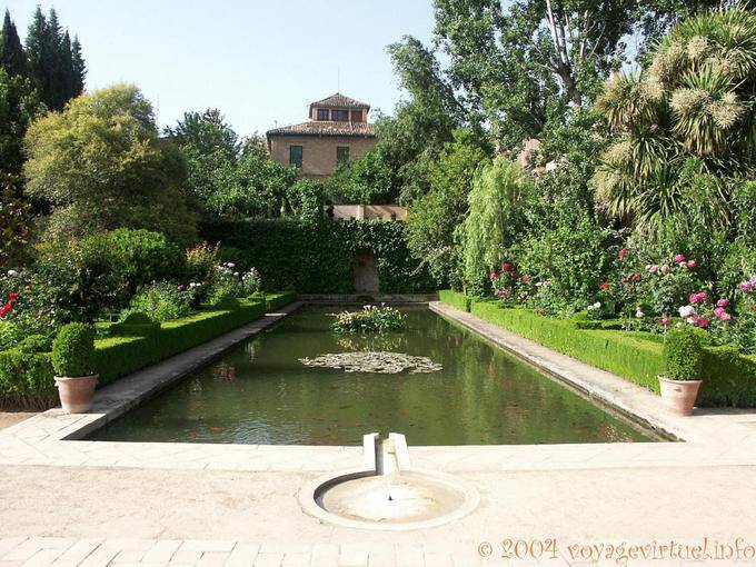 Lake, Alhambra Generalife Granada - Espanha