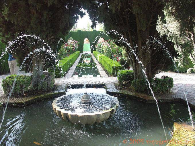 Jardines Nuevos, Alhambra Generalife Granada - Espanha