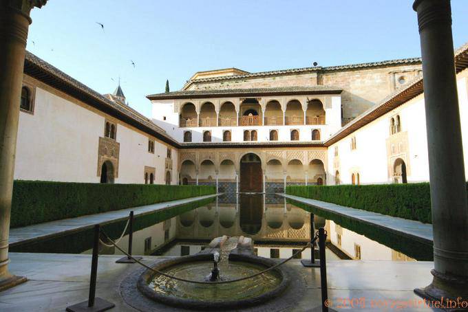 O Tribunal de Justiça das Murtas, Alhambra Nasrid Granada - Espanha