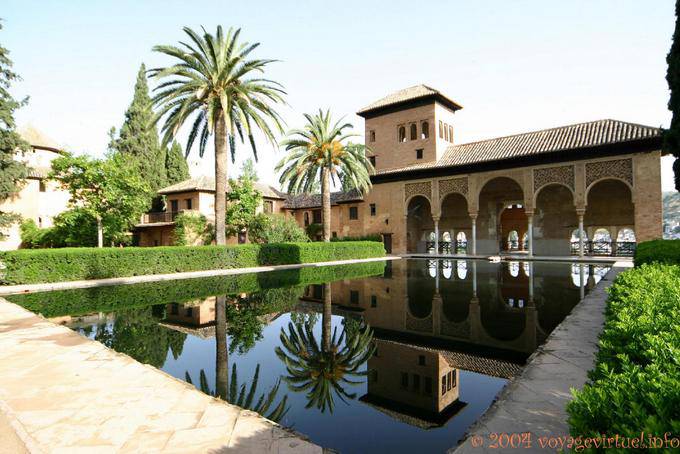 Palácio dos Partal, Alhambra Nasrid Granada - Espanha