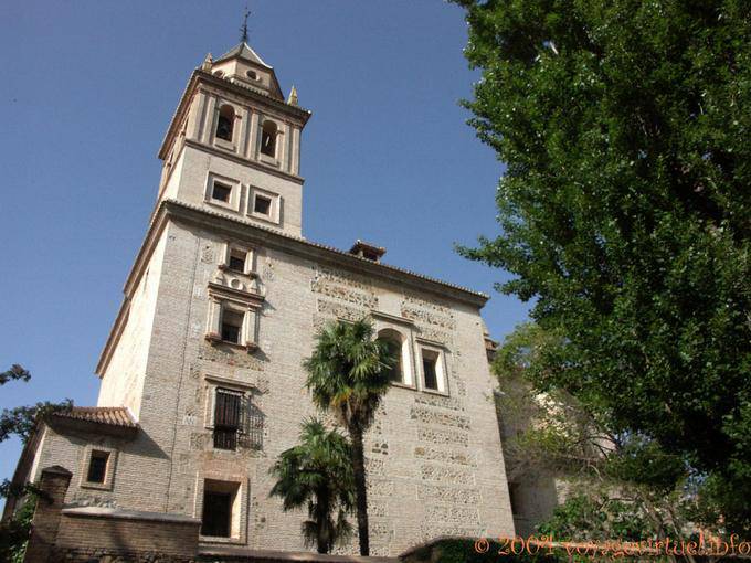 Iglesia de Santa María, Alhambra Nasrid Granada - Espanha