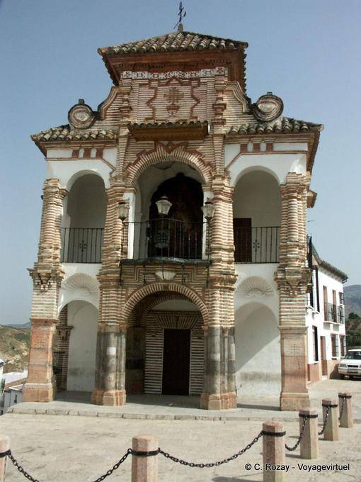 Arquitetura flamboyant plaza Portichuelo, Antequera - Espanha