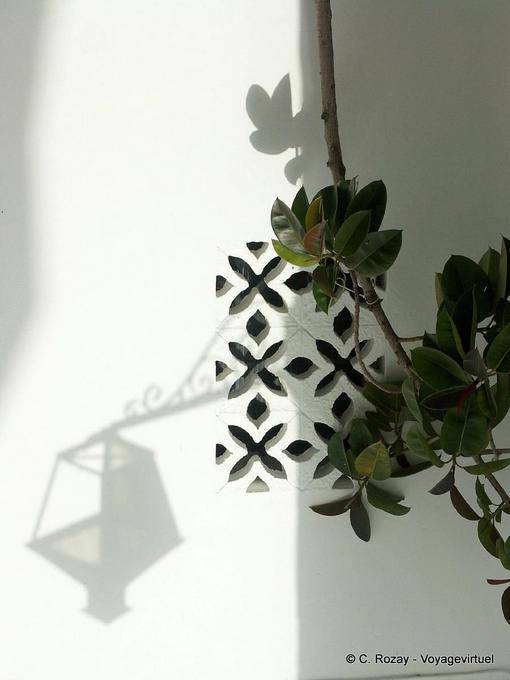 Sombra em Wall Arcos de la Frontera - Espanha