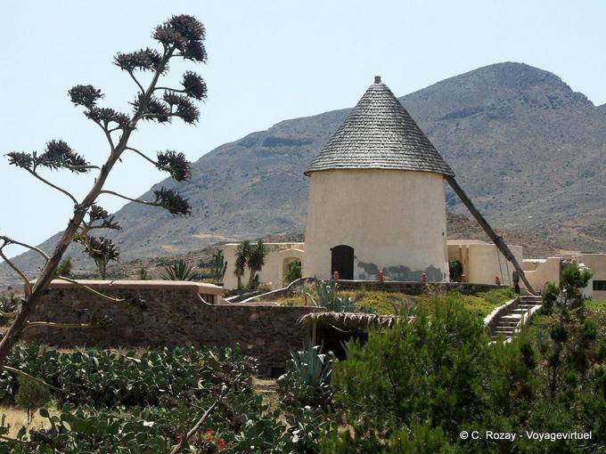 Moulin, Cabo de Gata - Espanha, Andaluzia