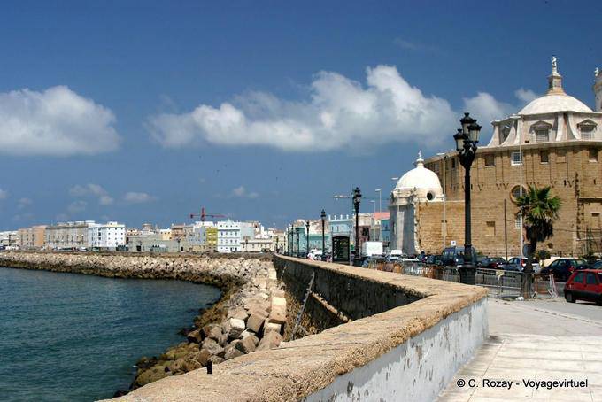 Calle Campo del Sur, Cadiz - Espanha, Andaluzia
