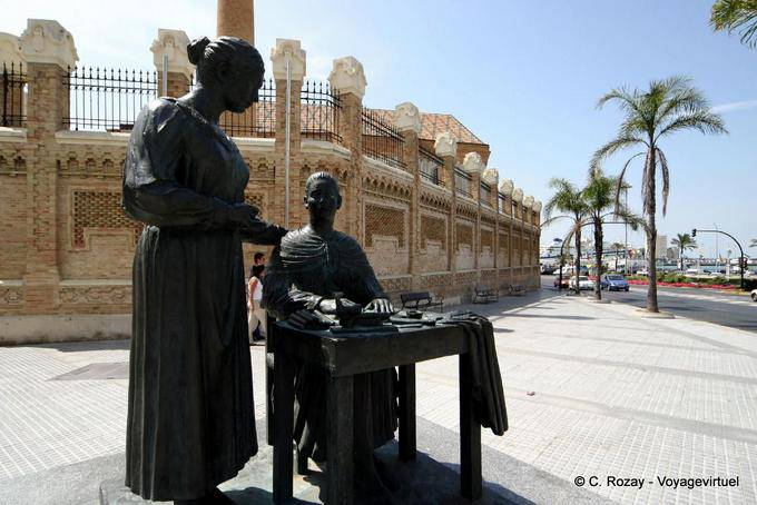 Estátuas de bronze, Cadiz - Espanha, Andaluzia