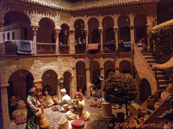Reprodução em miniatura vida cotidiana, Calahorra Cordoba - Espanha