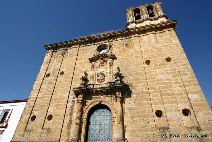 Carmona, sino cortado, Plaza del Cristo Rey - Espanha, Andaluzia