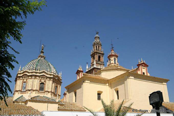 Carmona Outro ponto de vista de San Pedro - Espanha, Andaluzia