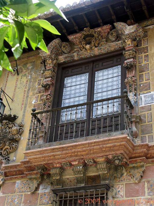 Decoração da janela rico, Granada - Espanha