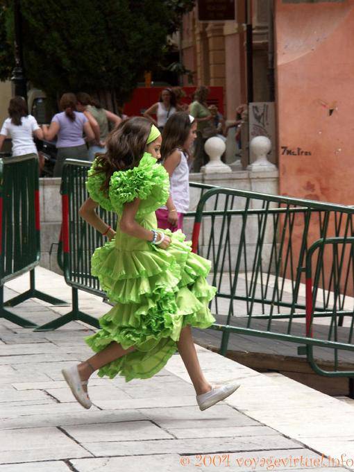 A menina que rouba, Granada - Espanha