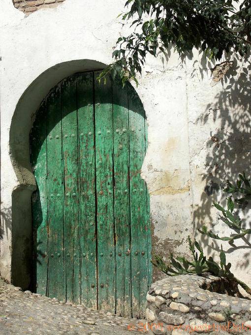 Porta Moorish Antiga, Granada - Espanha