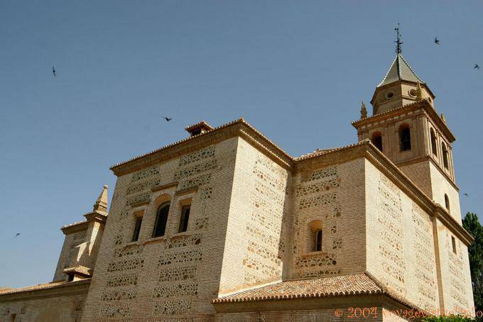 Igreja do bairro Santa Ana Albayzín, Granada - Espanha