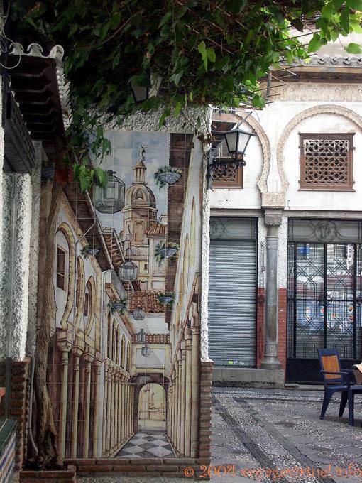 Trompe l'oeil, Granada - Espanha
