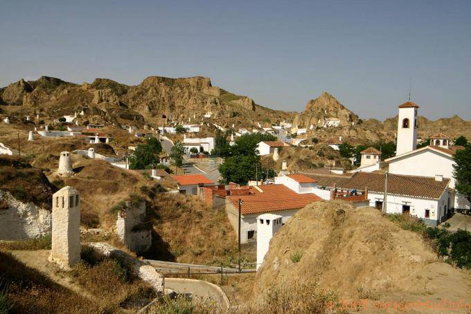 Assentamento disperso, Guadix - Espanha