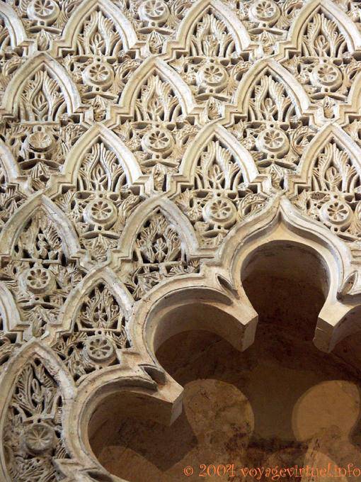 Detalhes da sinagoga, calle Judios, Judiaria Cordoba - Espanha, Andaluzia