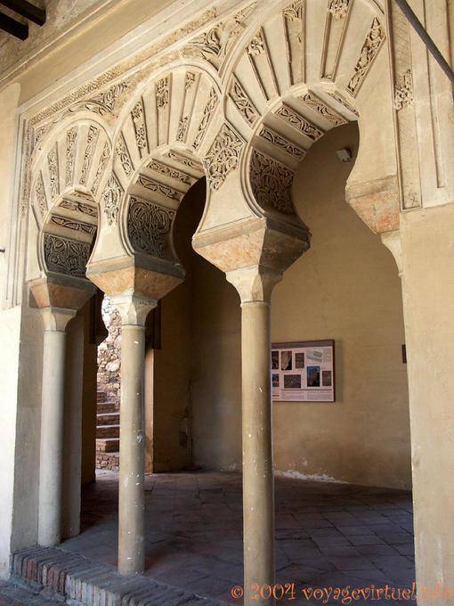 Arquitetura moura, Alcazaba, Malaga - Espanha, Andaluzia