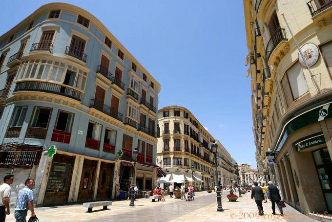 Calle del cerrojo, Malaga - Espanha, Andaluzia