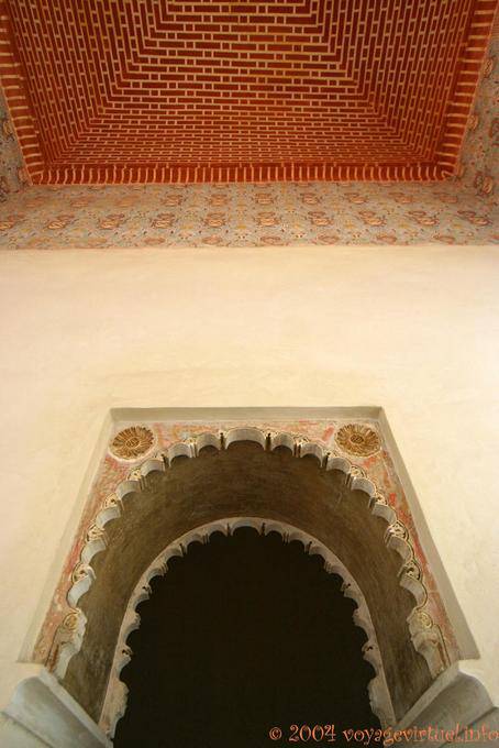 Maravilha arquitetônica do Palácio Alcazaba, Malaga - Espanha, Andaluzia
