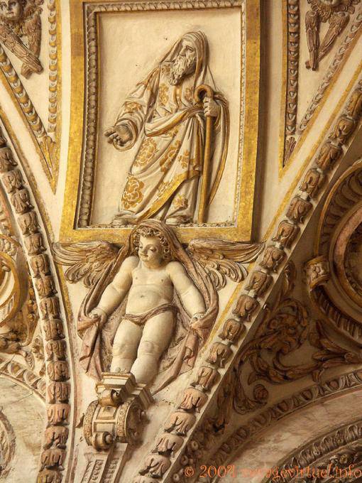 Catedral de Córdoba, elemento decorativo, Mezquita Cordoba - Espanha, Andaluzia