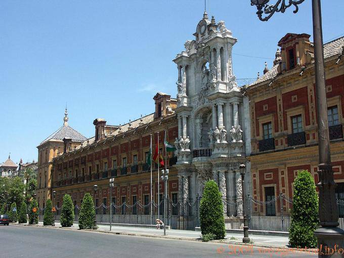 Palacio de San Telmo, av. Roma, Sevilha - Espanha