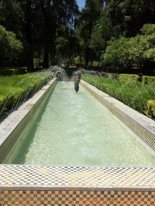 Natação no Parque Maria Luisa, Sevilha - Espanha