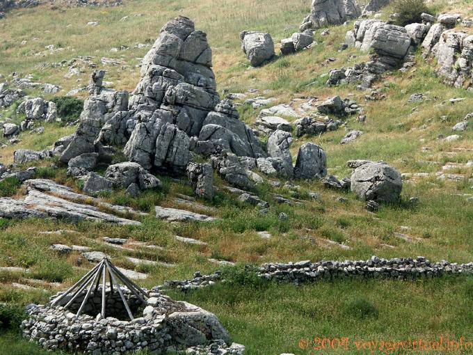 A pedra bem, Paraje Natural Torcal de Antequera - Espanha, Andaluzia