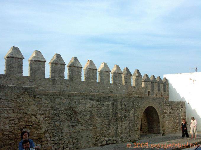Muralha medieval, Vejer de la Frontera - Espanha, Andaluzia