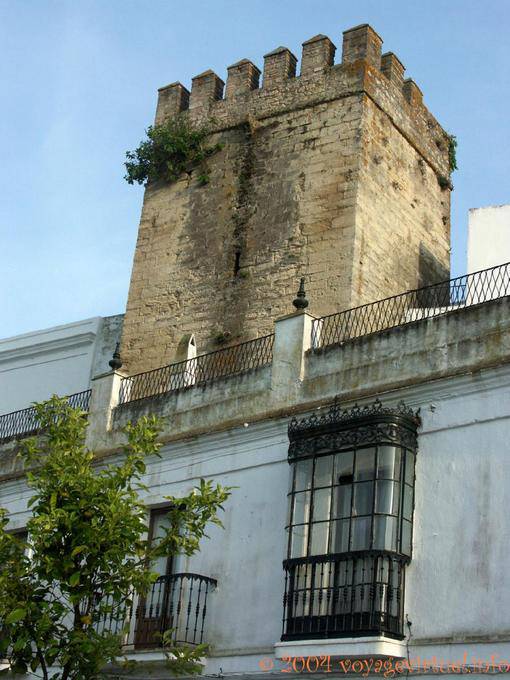 Posto de uma fortaleza medieval, Vejer de la Frontera - Espanha