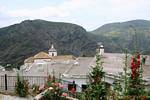 Telhados da vila Busquístar, Alpujarras, Espanha.