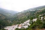 Panorama Bayárcal, Alpujarras, Espanha.