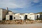 Casas baixas grupo tradicional, Cabo de Gata, Espanha.
