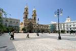 Plaza San Antonio, Cadiz, Espanha.