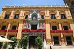 Palacio Episcopal, Plaza Obispo, Malaga, Espanha.