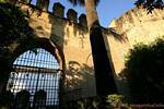 Remparts Alcázar de los Reyes Cristianos, Cordoba, Espanha.