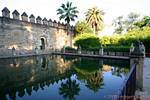 Paredes de espelho, Alcazar Cordoba, Espanha.