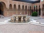Patio de los Leones, Alhambra, Granada, Espanha.