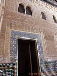 Do lado de fora da sala dos Embaixadores, Alhambra, Granada, Espanha.