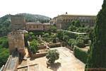 Promenade das torres, Granada Alhambra, Espanha.