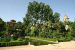 Nos jardins, Alhambra Nasrid Granada, Espanha.