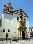 Vermelho e branco da igreja, Cordoba, Espanha.