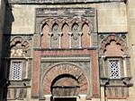 Puerta del Baptisterio, Cordoba, Espanha.