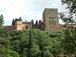 Torre da Alcazaba, Granada, Espanha.