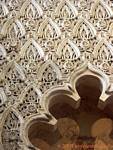Detalhes da sinagoga, calle Judios, Judiaria Cordoba, Espanha.