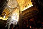 Cúpula da maqsura, Mezquita Cordoba, Espanha.