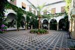 Pátio principal do Palácio de Viana, Cordoba, Espanha.