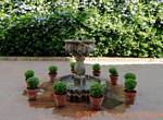 Composição Fountain, no Pátio de los Jardineros, Palacio de Viana, Cordoba, Espanha.