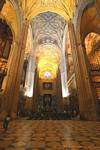 O Capilla Mayor, Catedral de Sevilha, Espanha.
